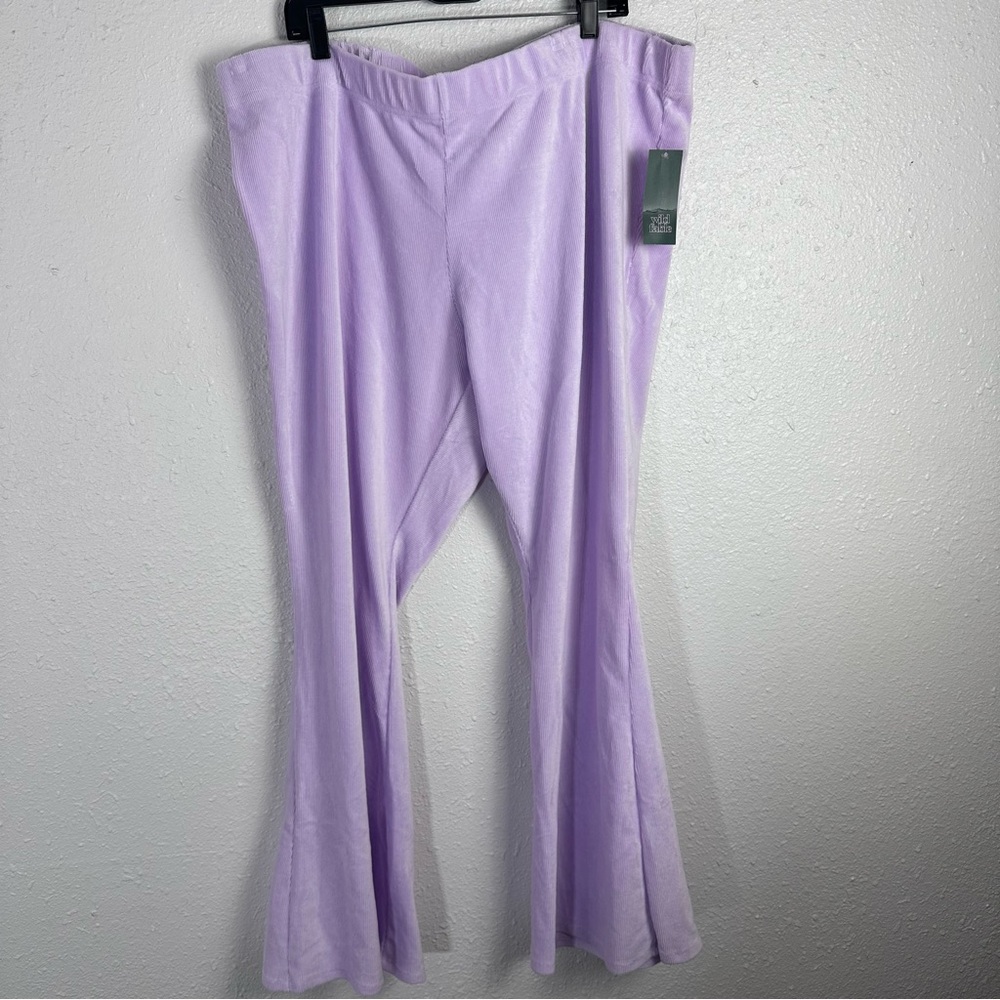 Wild Fable Light Purple Flared‎ Pants Size 3X